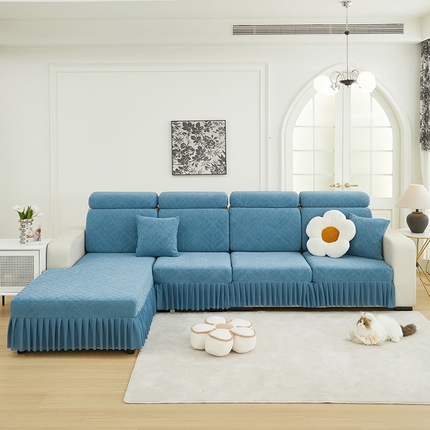 91家纺网 家纺一手货源 找家纺 （总）天下布艺 2024新款沙发笠七叶草系列