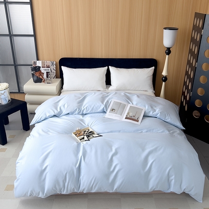 91家纺网 家纺一手货源 找家纺 （总）兜兜 2024新款全棉13376纯色被套可定制定做