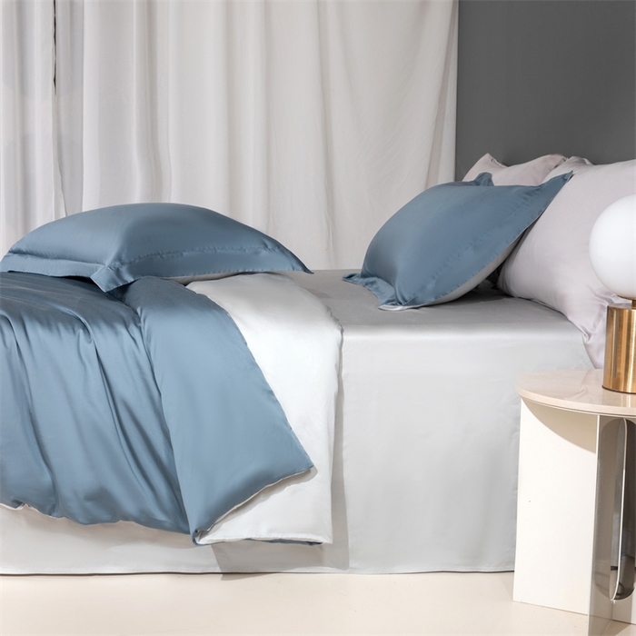 91家纺网 家纺一手货源 找家纺 （总）卡派 2024新款奥地利 兰精纯色天丝四件套