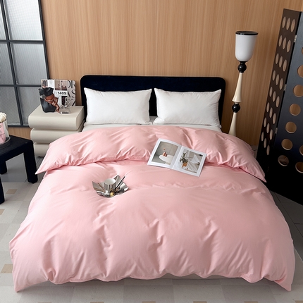 91家纺网 家纺一手货源 找家纺 （总）兜兜 2024新款全棉13376纯色被套可定制定做