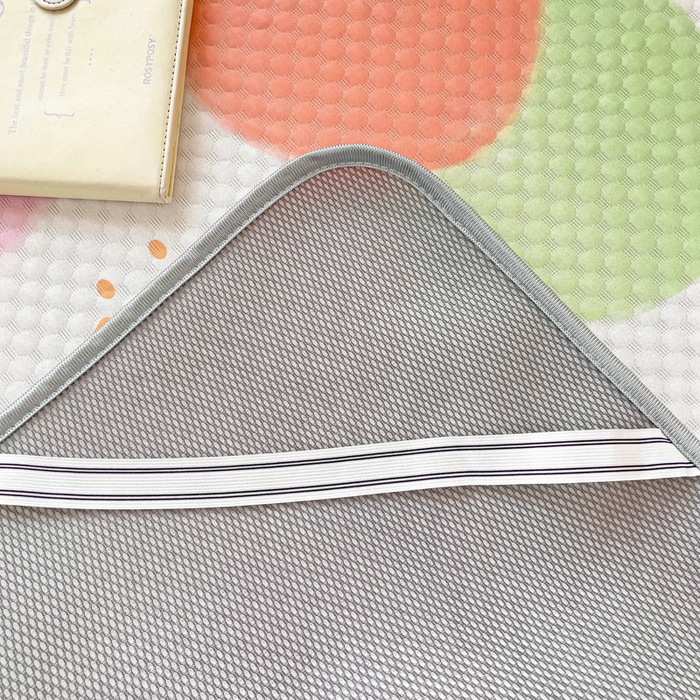 91家纺网 家纺一手货源 找家纺 大柏树 2025新款A类印花凉豆豆冰豆豆床席款凉席 心相印