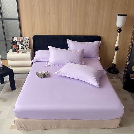 91家纺网 家纺一手货源 找家纺 （总）兜兜 2024新款全棉13376纯色床笠可定制定做