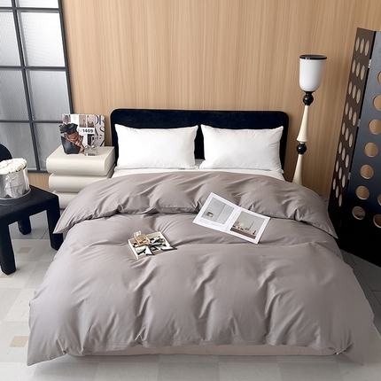 91家纺网 家纺一手货源 找家纺 （总）兜兜 2024新款全棉13376纯色被套可定制定做