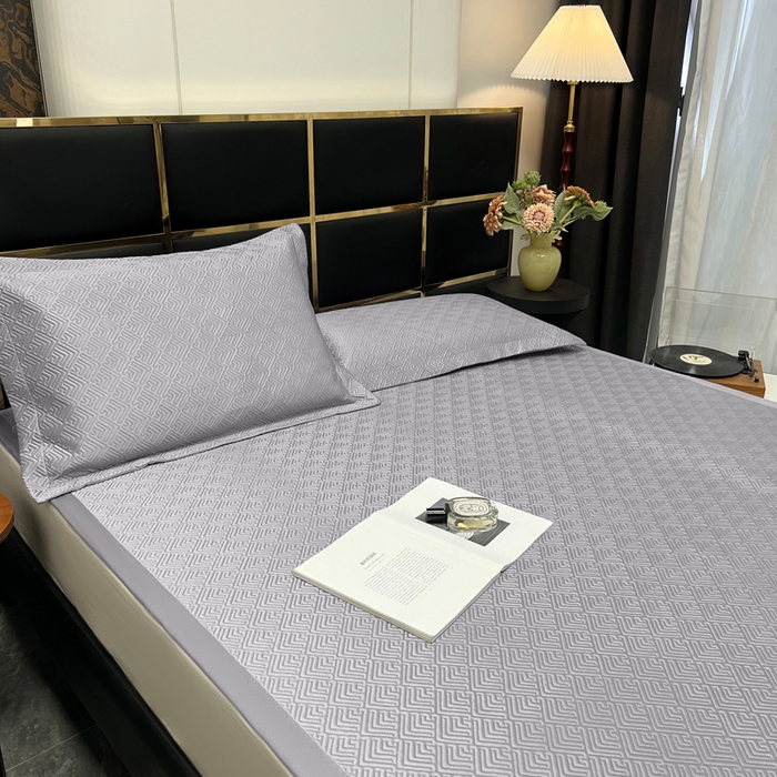 91家纺网 家纺一手货源 找家纺 桂雅居 2024新款竹纤维纳凉养生抑菌软凉席-逸生满竹（大客户微信私聊） 薄雾灰