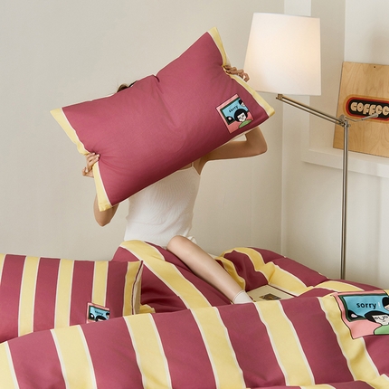 原研家居 2024新款40支全棉13070平网印花系列四件套 嘉百列