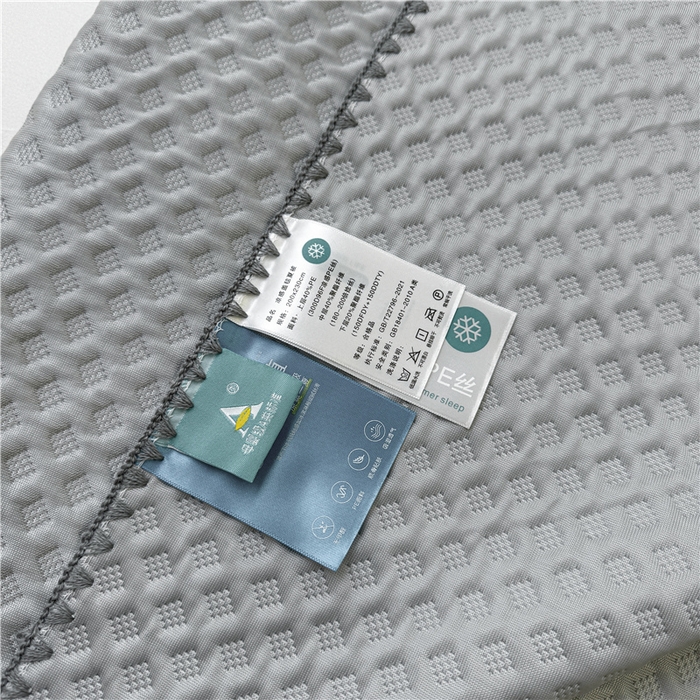 91家纺网 家纺一手货源 找家纺 伊被源 2024新款A类多功能抗菌夏凉被 冰清灰