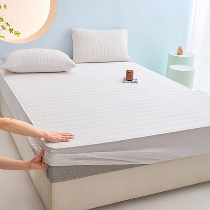 91家纺网 家纺一手货源 找家纺 天一阁 2024新款莱赛尔天丝夹棉床笠（可搭配店铺所有莱赛尔天丝四件套） 紫色