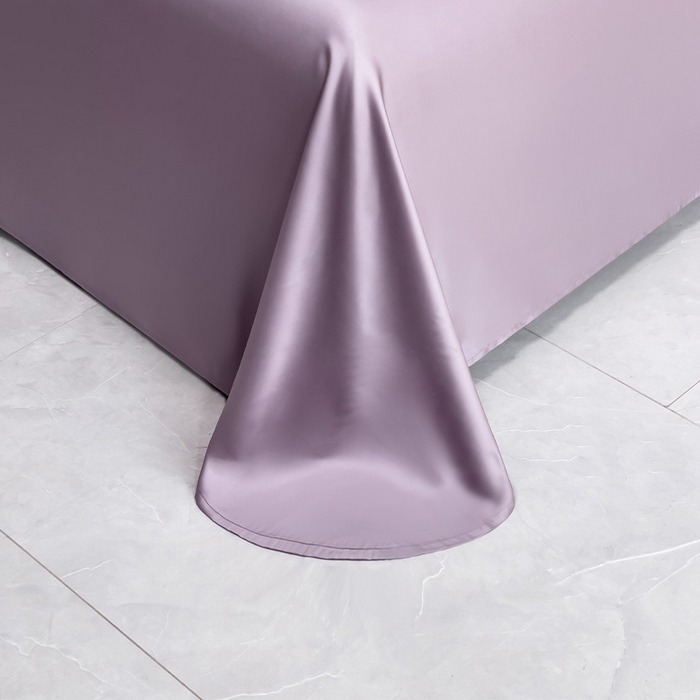 91家纺网 家纺一手货源 找家纺 瑞驰家纺 2024新款60兰精天丝四件套-罗莎琳 山岚紫