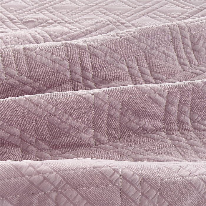 91家纺网 家纺一手货源 找家纺 （总）十个点 2024新款亲肤水洗泡泡棉夹棉绗缝床裙款单品及套件