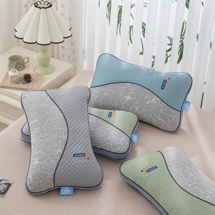 （总）织布人 2024新款荞麦枕夏季凉感立体透气冰豆豆荞麦枕茶香枕颈椎枕午睡枕