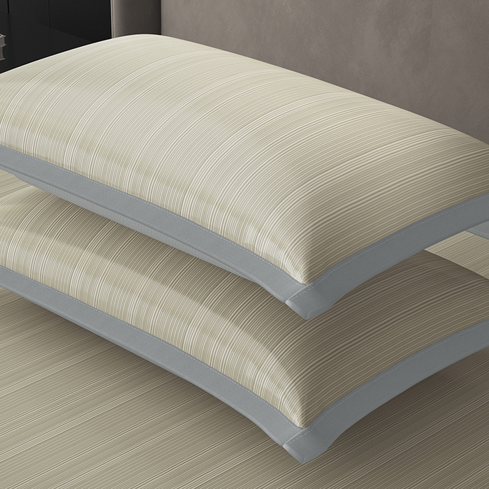 91家纺网 家纺一手货源 找家纺 伊被源 2024新款亲肤舒适品味生活凉感席 梦境黄