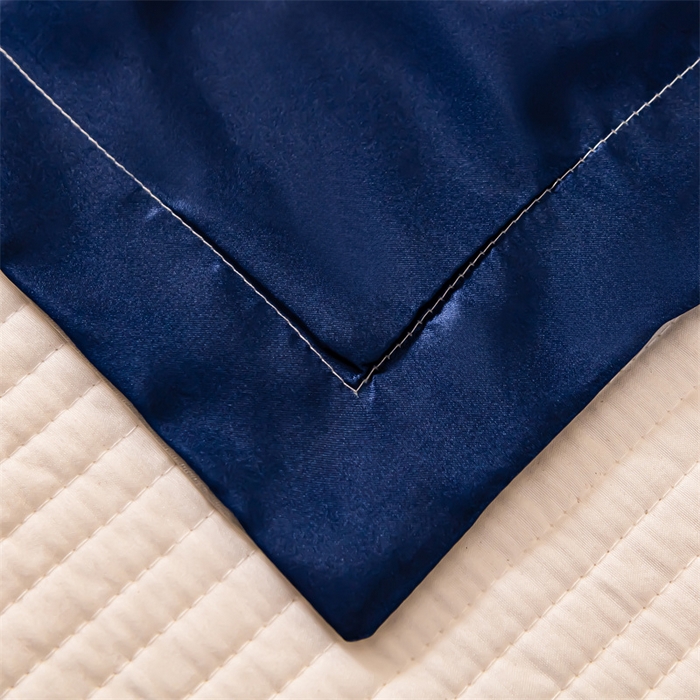 91家纺网 家纺一手货源 找家纺 梦舒羽2025新款可水洗冰丝双人枕套凉爽枕头套枕芯套 开心一刻