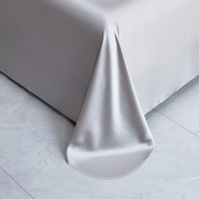 91家纺网 家纺一手货源 找家纺 瑞驰家纺 2024新款60兰精天丝四件套-罗莎琳 暮云灰