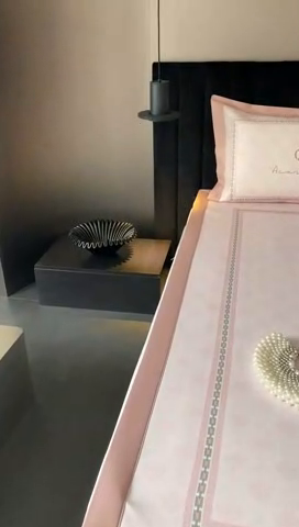 91家纺网 家纺一手货源 找家纺 三味舒屋 2025新款凉感抗菌防螨印花冰丝养生席手绘系列床席款【简欧】  安娜粉