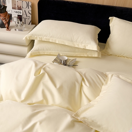 91家纺网 家纺一手货源 找家纺 （总）兜兜 2024新款全棉13376纯色枕套可定制定做