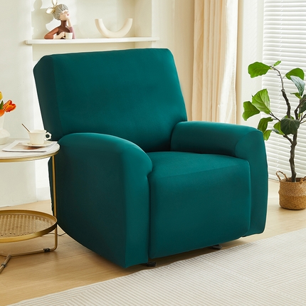 飞翔家纺 2024新款纯色牛奶色芝华士沙发套 绿色