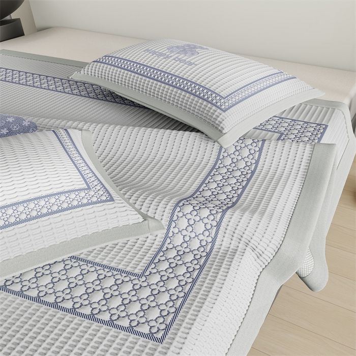 91家纺网 家纺一手货源 找家纺 伊被源 2024新款冰豆豆凉感PE软凉席--南极熊 南极熊-灰