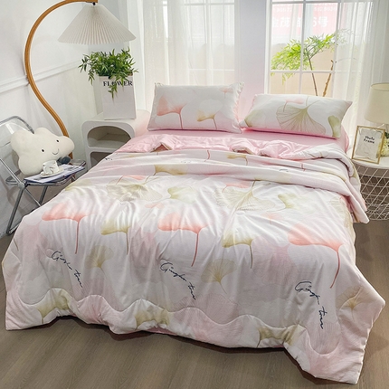 91家纺网 家纺一手货源 找家纺 （总）ME/ERA HOME寐时代 2024新款泡泡棉印花夏被四件套