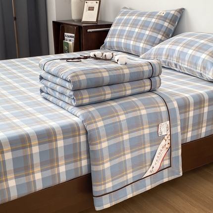 21度C 2024新款全棉夏被四件套 雅格兰