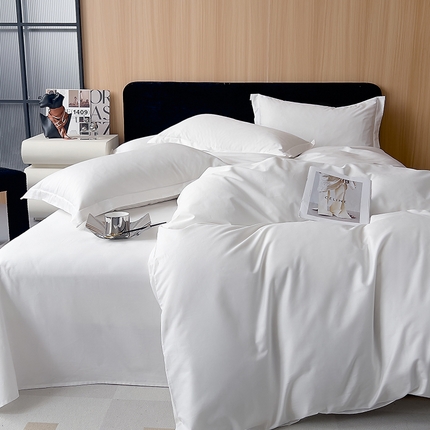 91家纺网 家纺一手货源 找家纺 （总）兜兜 2024新款全棉13376纯色四件套可定制定做