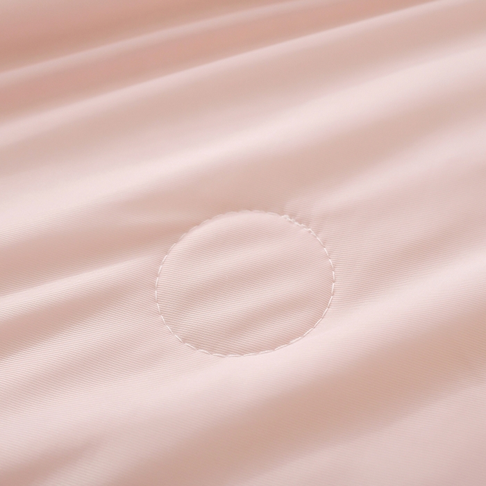 91家纺网 家纺一手货源 找家纺  2024纯色凉感丝夏被 冰淇淋 夏凉被素色空调被学生 【桃桃粉白】