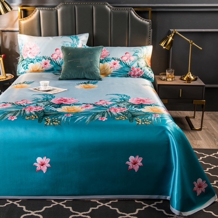 91家纺网 家纺一手货源 找家纺 （总）席佬大 2025新款水洗冰丝凉席床单款