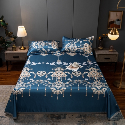 91家纺网 家纺一手货源 找家纺 （总）席佬大 2025新款水洗冰丝凉席床单款