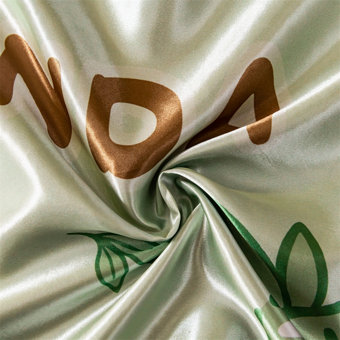 91家纺网 家纺一手货源 找家纺 梦舒羽2025新款可水洗冰丝双人枕套凉爽枕头套枕芯套 熊猫乐园