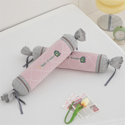 91家纺网 家纺一手货源 找家纺 （总）织布人 2024新款颈椎枕夏季凉感冰丝糖果牵引颈椎枕午睡枕护颈枕头枕芯