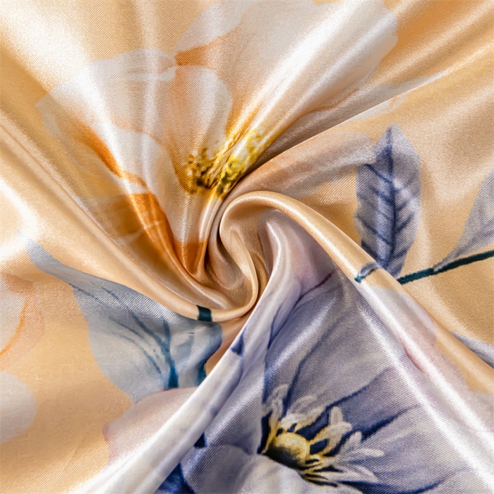 91家纺网 家纺一手货源 找家纺 梦舒羽2025新款可水洗冰丝双人枕套凉爽枕头套枕芯套 暗香