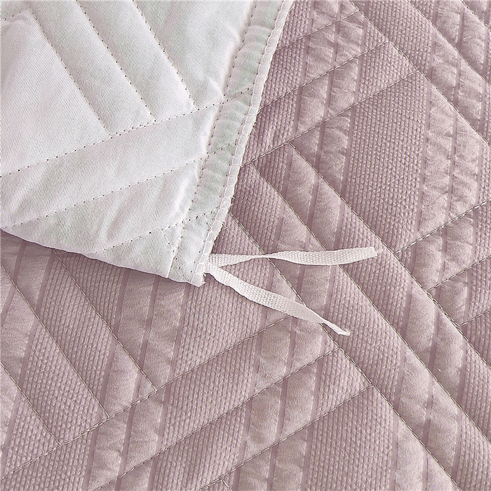 91家纺网 家纺一手货源 找家纺 （总）2024新款亲肤水洗泡泡棉夹棉绗缝床裙款单品及套件