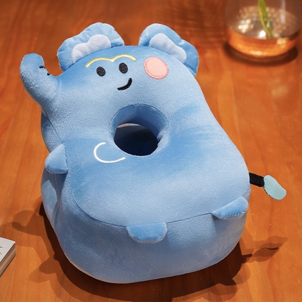 91家纺网 家纺一手货源 找家纺 （总）仟亿莱 2024新款多巴胺动物系列冰丝双面午睡枕