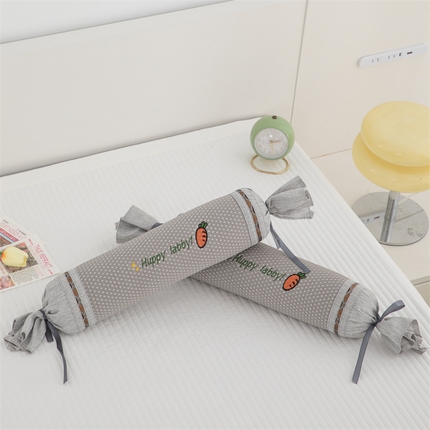 91家纺网 家纺一手货源 找家纺 （总）织布人 2024新款颈椎枕夏季凉感冰丝糖果牵引颈椎枕午睡枕护颈枕头枕芯