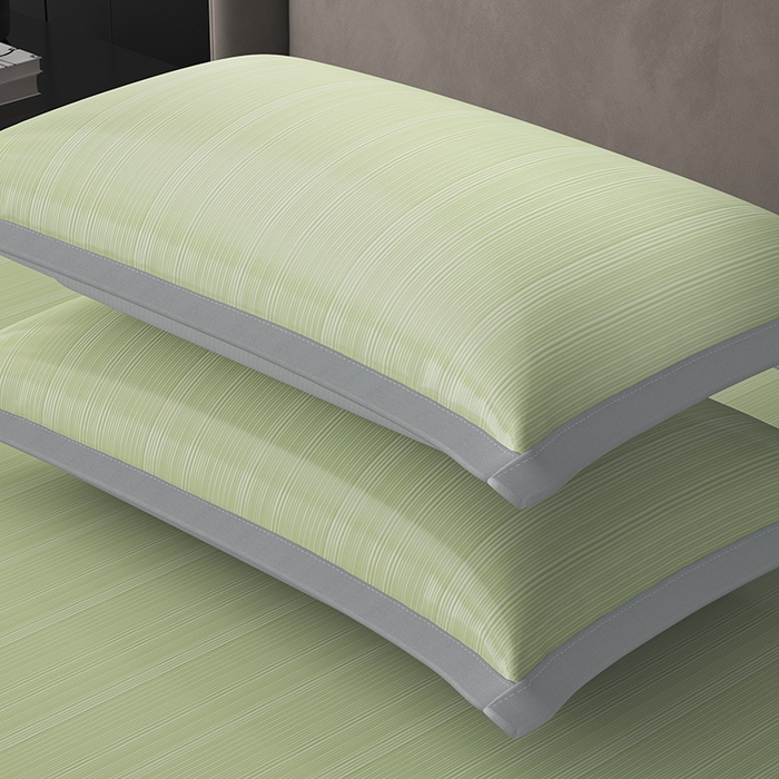 91家纺网 家纺一手货源 找家纺 伊被源 2024新款亲肤舒适品味生活凉感席 水晶绿