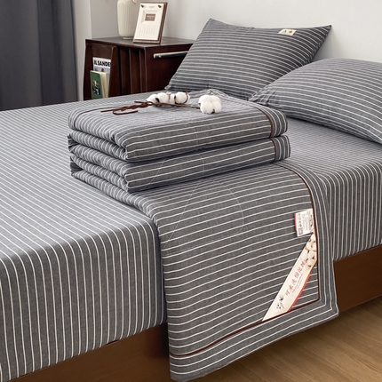 91家纺网 家纺一手货源 找家纺 （总）21度C 2024新款全棉夏被四件套