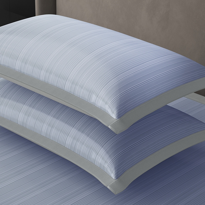 91家纺网 家纺一手货源 找家纺 伊被源 2024新款亲肤舒适品味生活凉感席 宝石蓝