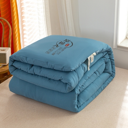 91家纺网 家纺一手货源 找家纺 （总）好梦缘 2024新款供直播水洗棉大豆纤维春秋被夏被子被芯