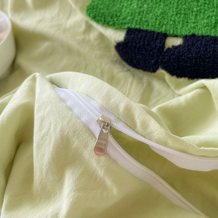 91家纺网 家纺一手货源 找家纺 梵克保罗 2024新款卡通水洗棉毛巾绣四件套 幸运树