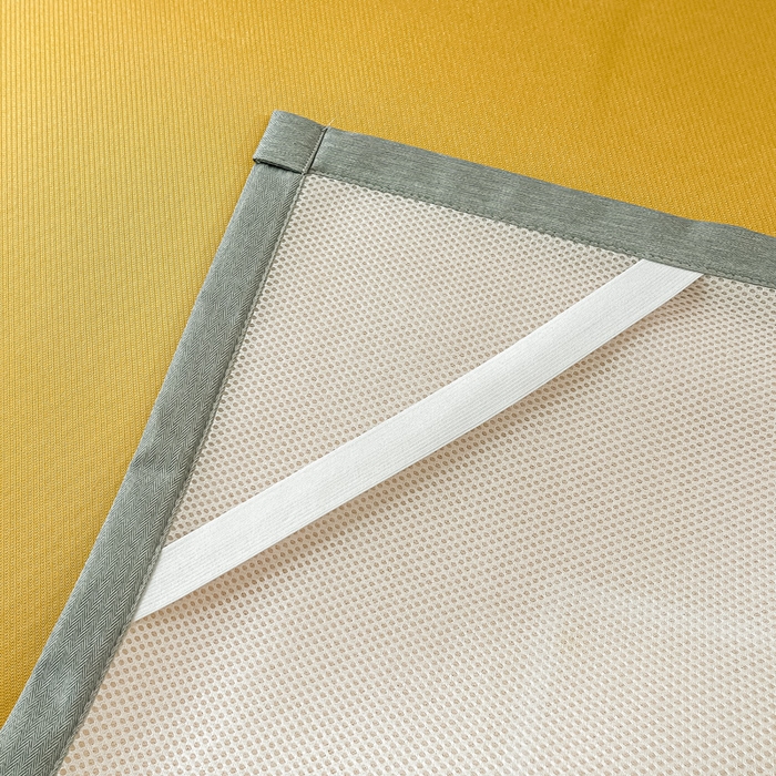 91家纺网 家纺一手货源 找家纺 栩裕纺织 2025款数码印花1200D碳光牛奶冰丝凉席 望金秋