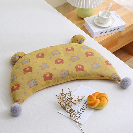 91家纺网 家纺一手货源 找家纺 （总）其乐枕芯 2024新款月亮熊荞麦枕超30天不退不换 