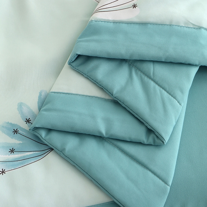 91家纺网 家纺一手货源 找家纺 优布加 2024新款水洗棉大豆被夏被大豆纤维空调被夏凉被 小美好