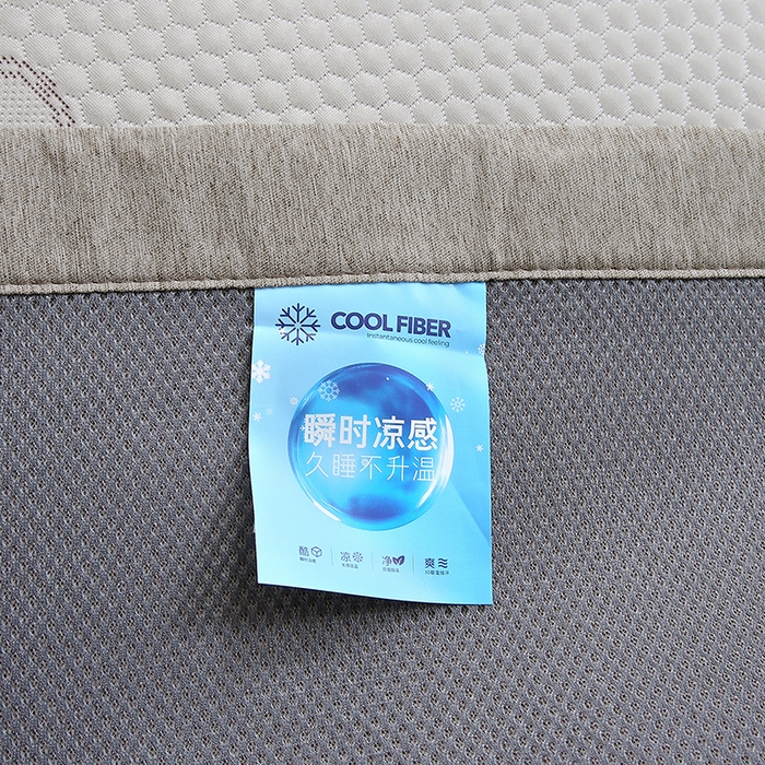 91家纺网 家纺一手货源 找家纺 青雅席业 2025新款抗菌提花凉感丝豆豆席-玫瑰花语系列 玫瑰花语-香槟