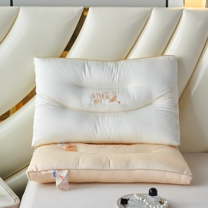 91家纺网 家纺一手货源 找家纺 （总）露函家居 2024新款大豆蛋白纤维枕头枕芯