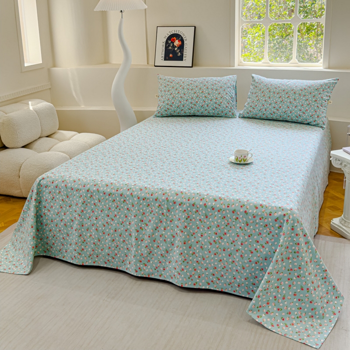 91家纺网 家纺一手货源 找家纺 （总）金丝鸟 2024新款成人款A类全棉老粗布床单