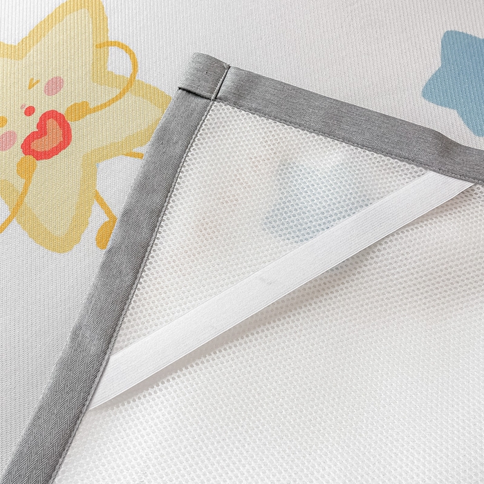 91家纺网 家纺一手货源 找家纺 栩裕纺织 2025款数码印花1200D碳光牛奶冰丝凉席 晚安啦