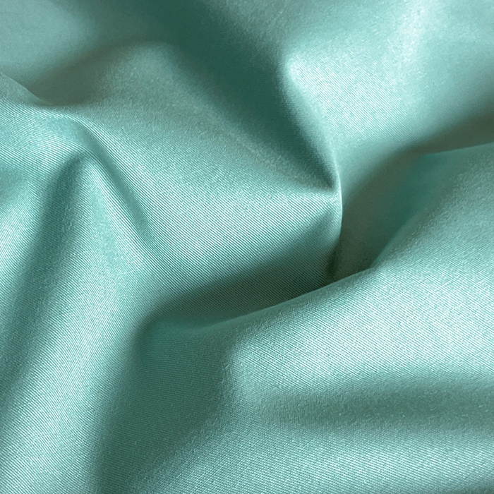 91家纺网 家纺一手货源 找家纺 澳梵2024新款60s全棉纯色单品被套 烟波绿-椰子灰