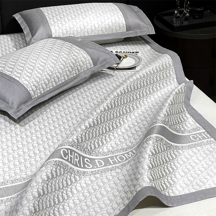 91家纺网 家纺一手货源 找家纺 （总）启程家纺 2024新款A类轻奢600D数码印花冰藤席 迪宝系列