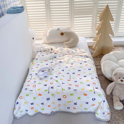 91家纺网 家纺一手货源 找家纺 （总）益多眠2024新款 全棉A类双层纱多功能童毯