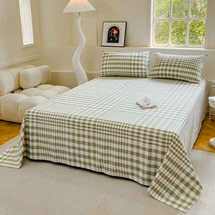 91家纺网 家纺一手货源 找家纺 （总）金丝鸟 2024新款成人款A类全棉老粗布床单