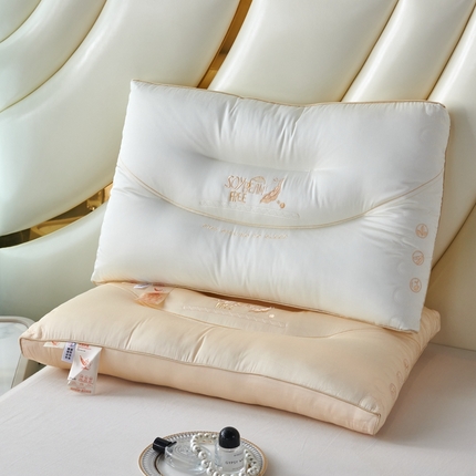 91家纺网 家纺一手货源 找家纺 （总）露函家居 2024新款大豆蛋白纤维枕头枕芯